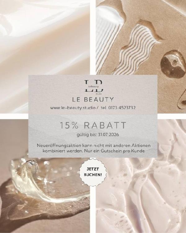 Willkommen bei LE BEAUTY